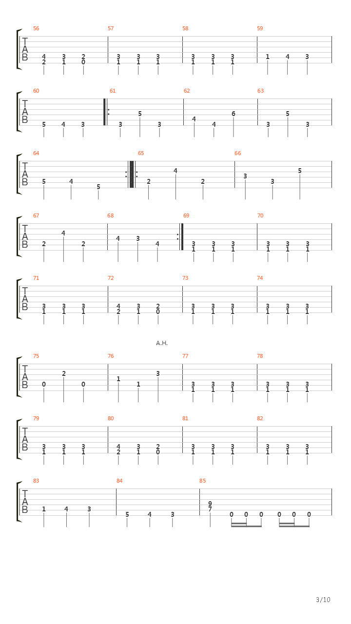 Catatonia吉他谱