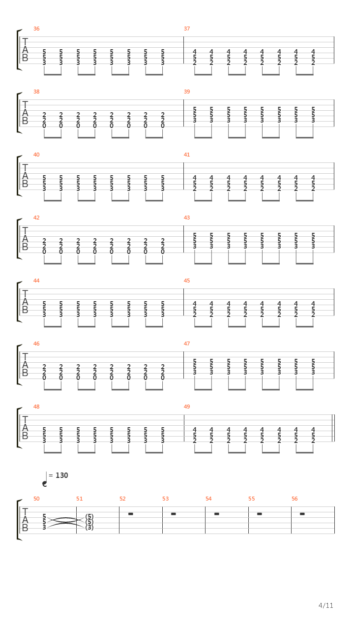 Holy Image Of Lies吉他谱