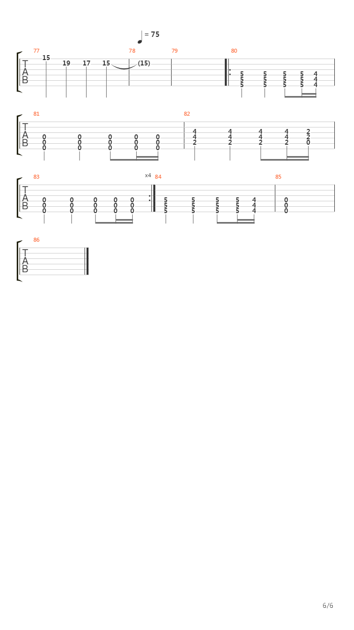 Hooch吉他谱