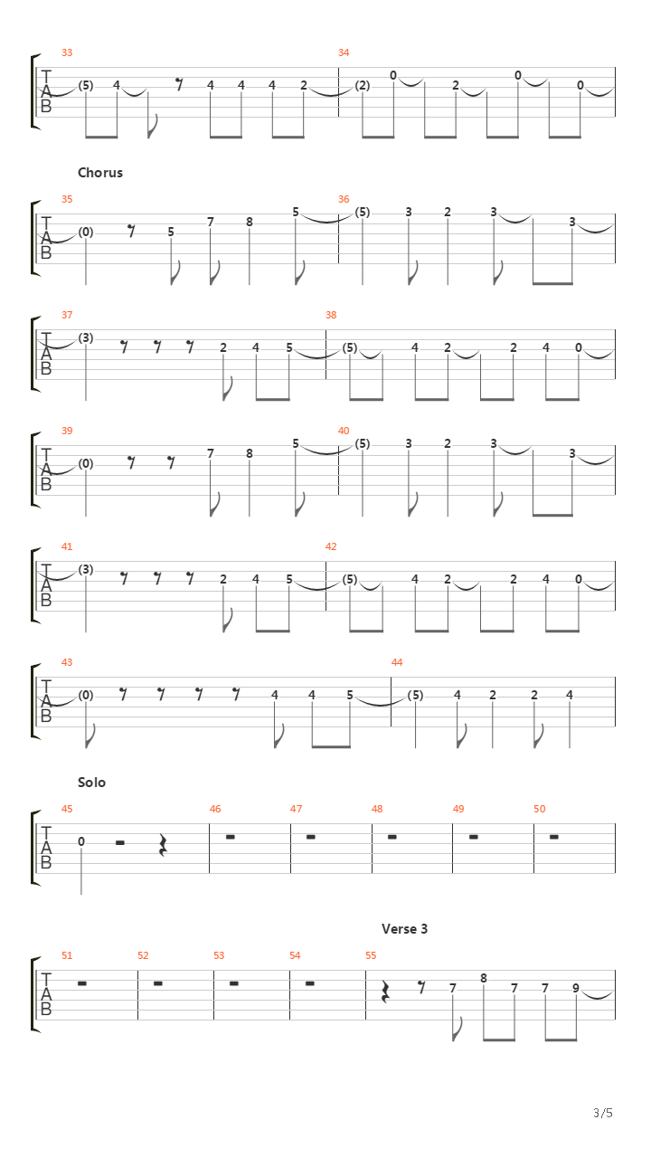 Pieces吉他谱