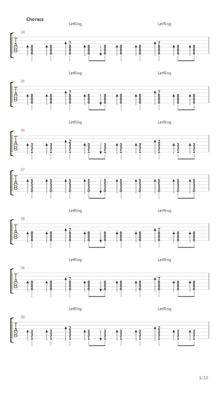 Pieces吉他谱