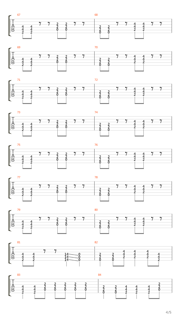 motivation吉他谱