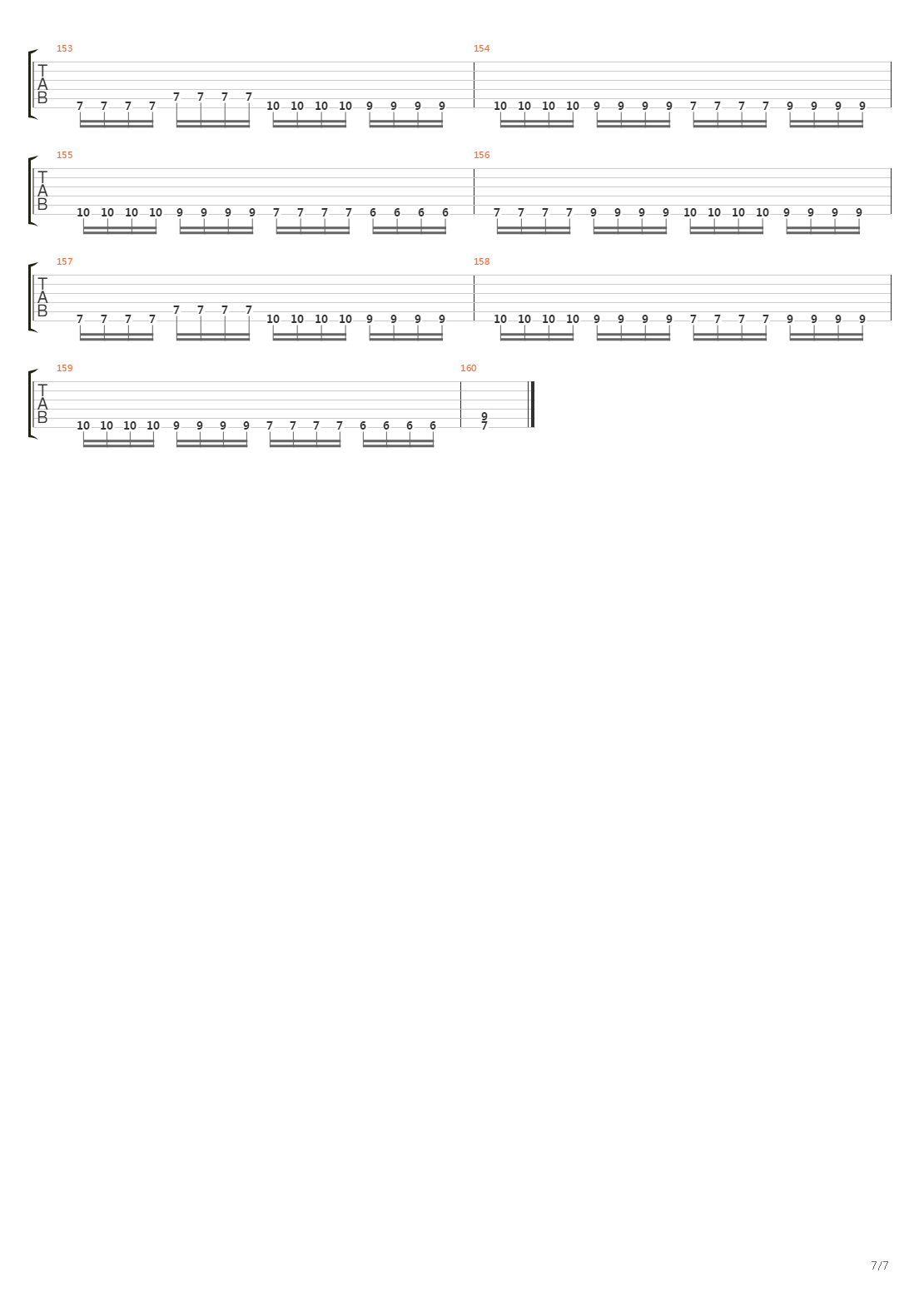 Flight Of The Nazgul吉他谱