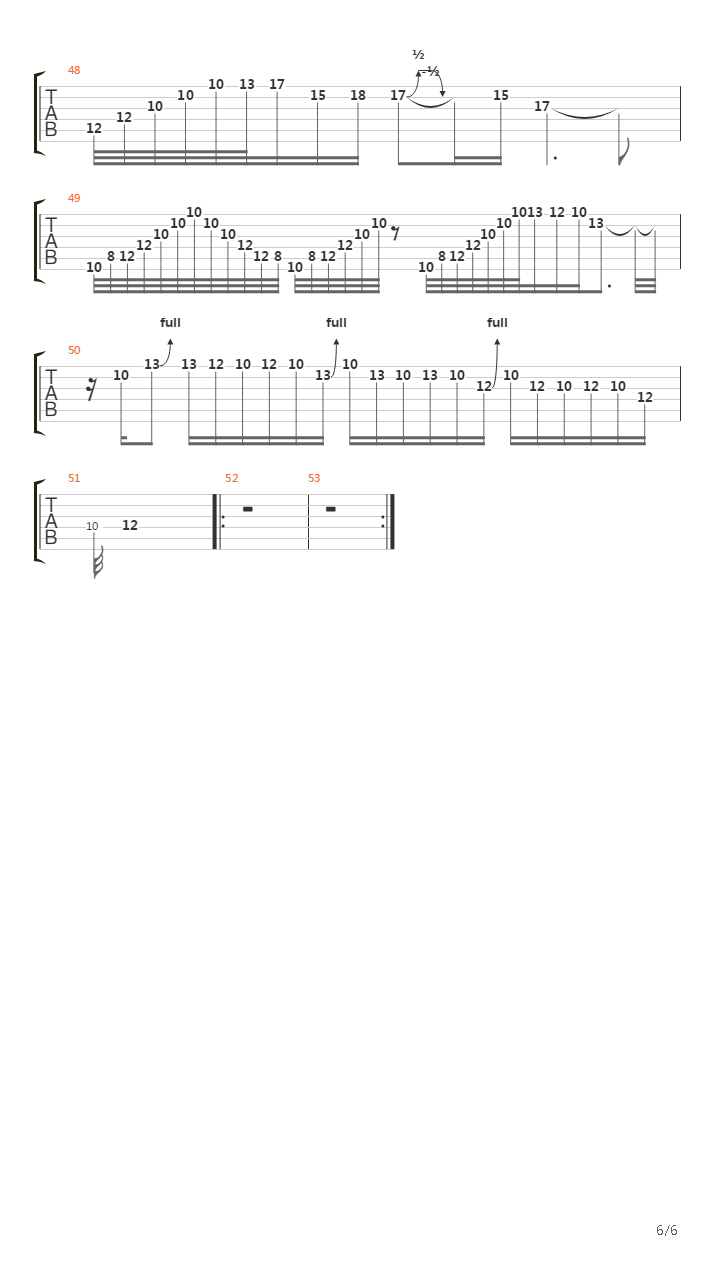 Musical Death吉他谱