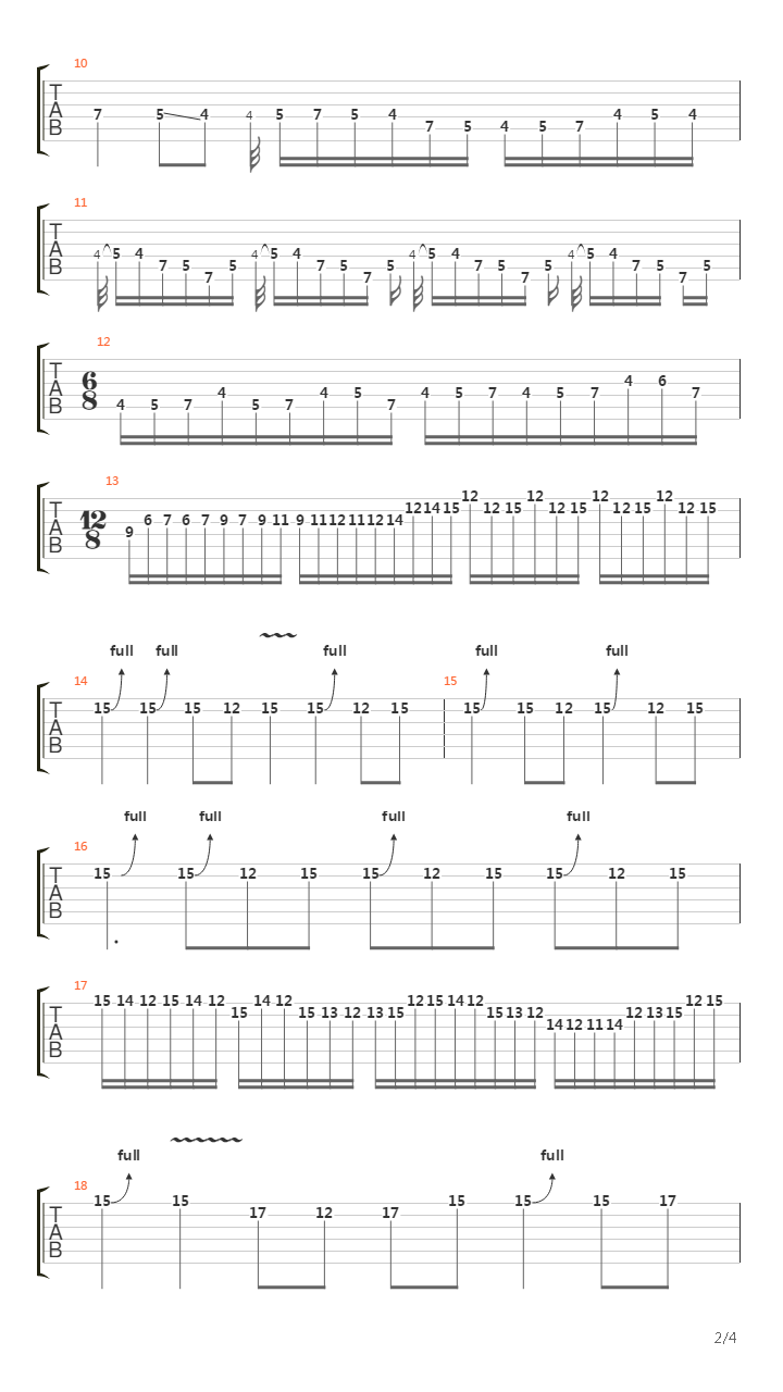 Return TO SERINITY (SOLO)吉他谱