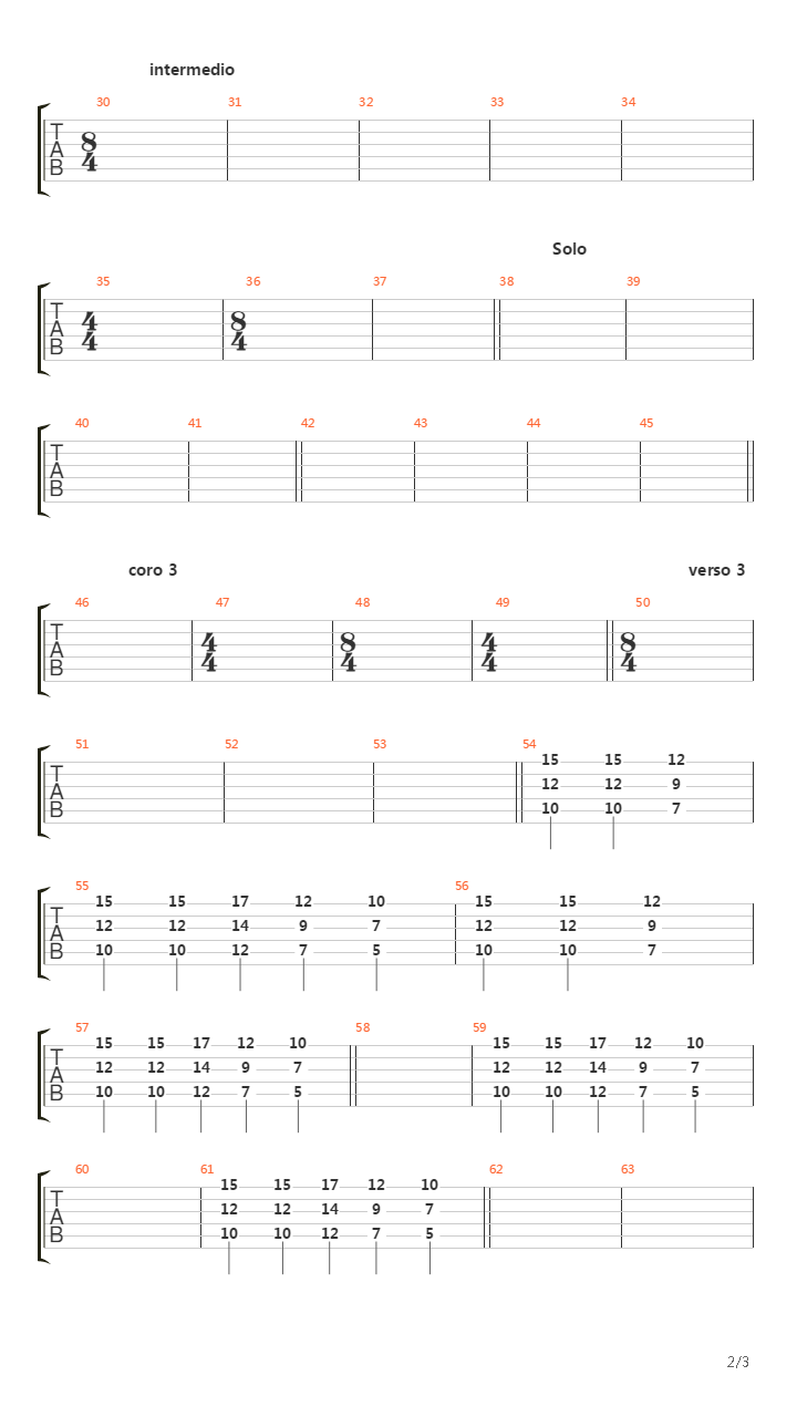 Son Of The Staves Of Time吉他谱