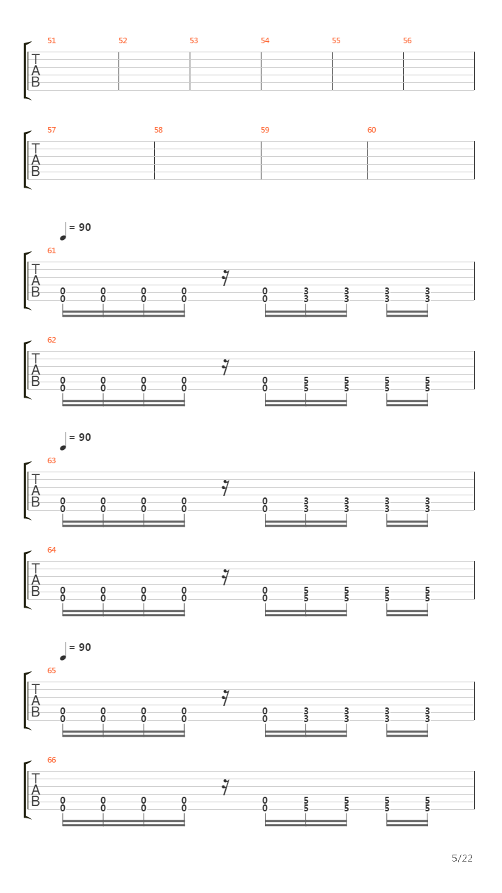 Lateralus吉他谱