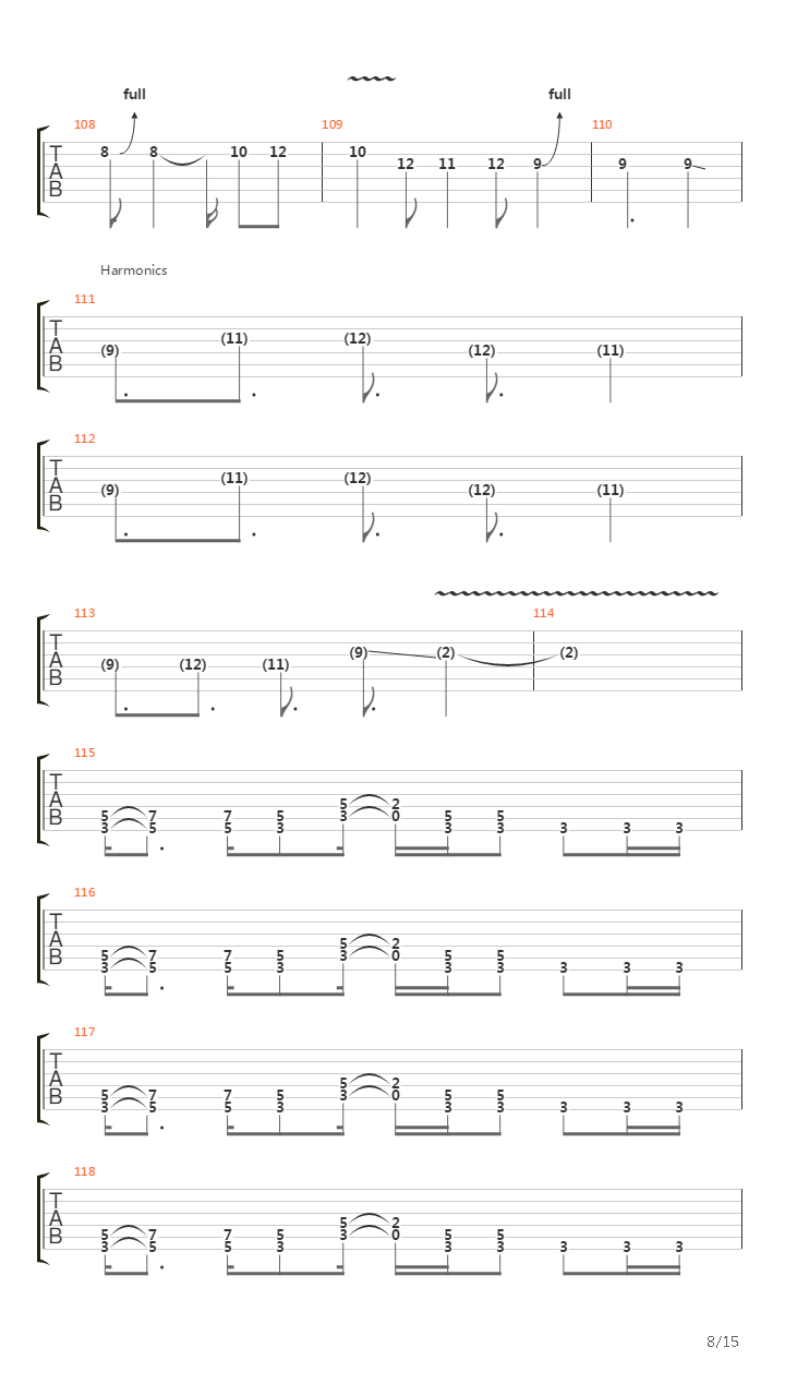 Parabol Parabola吉他谱