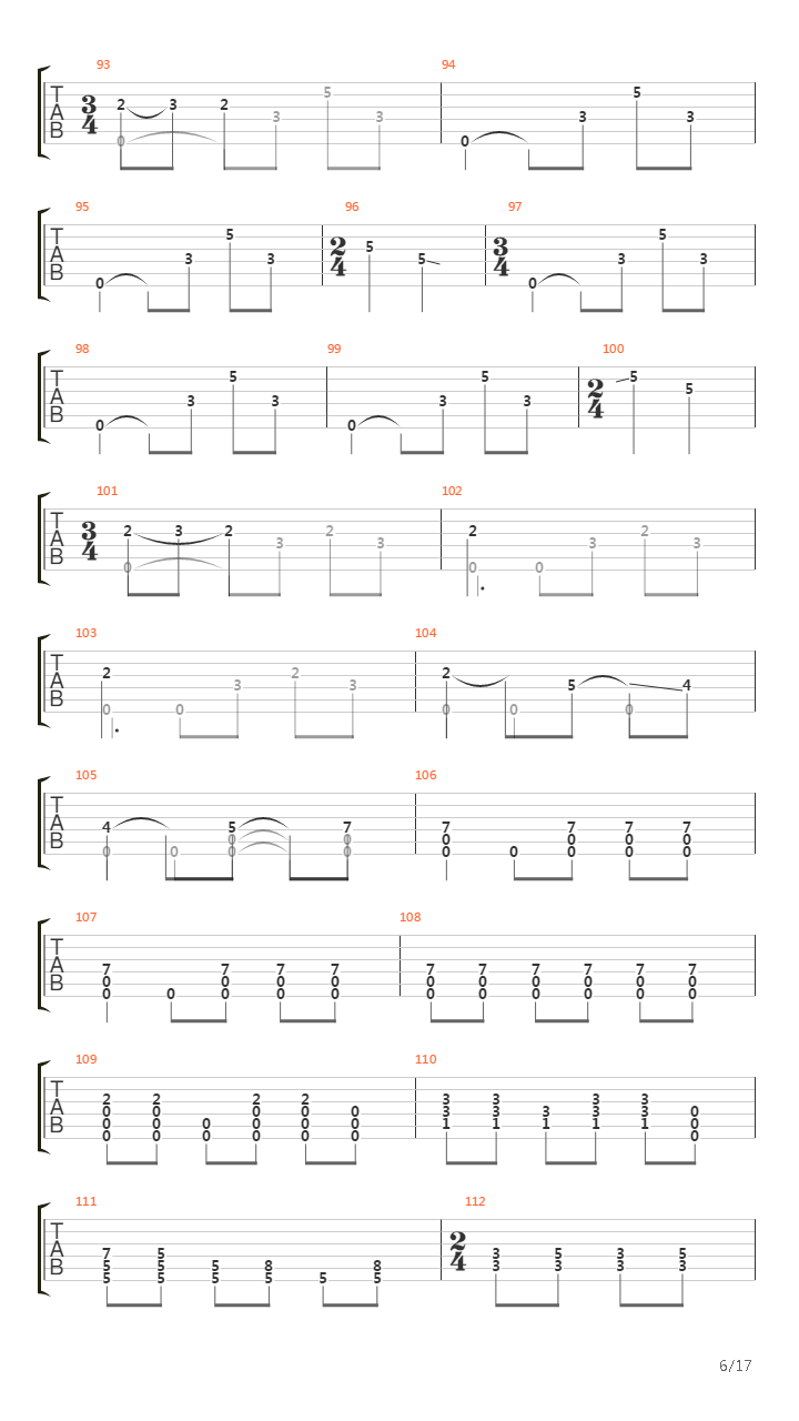 Right In Two (arr. by Ernesto Schnack)吉他谱