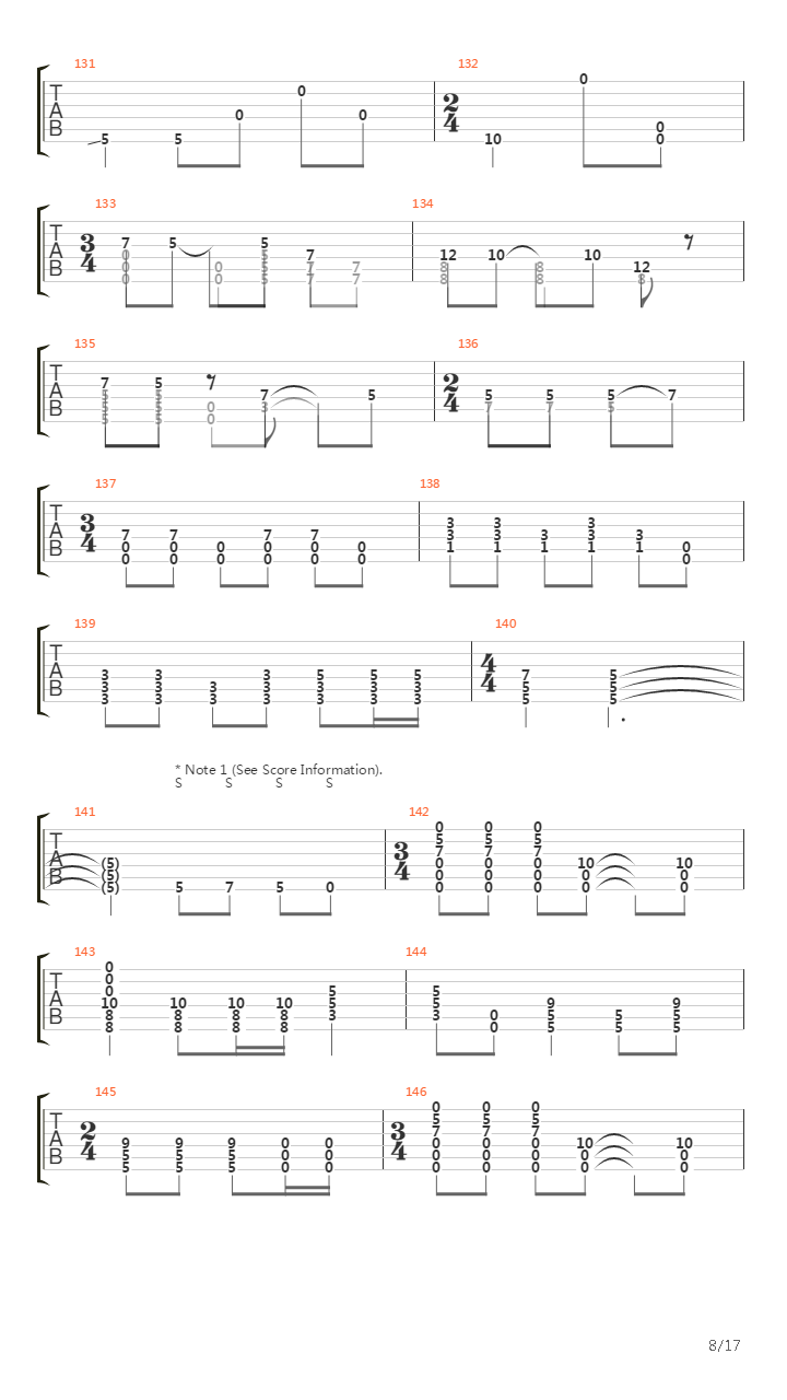 Right In Two (arr. by Ernesto Schnack)吉他谱