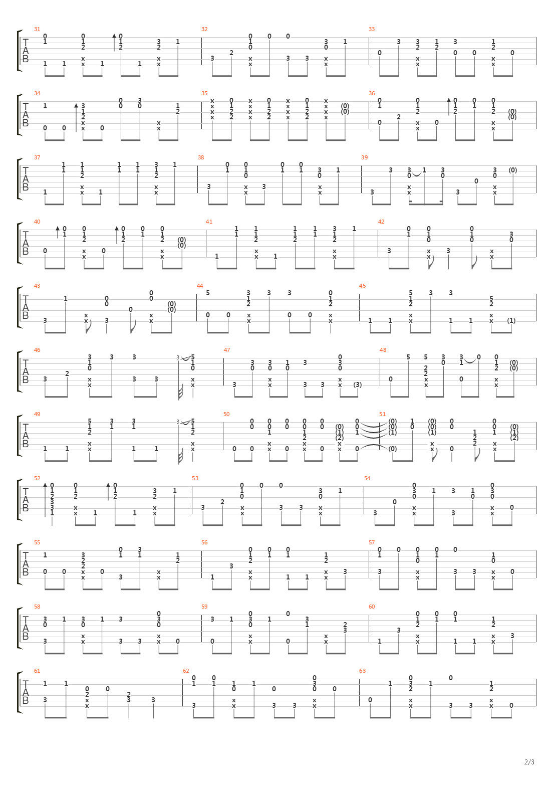 Drive By (arr. by Gabriella Quevedo)吉他谱