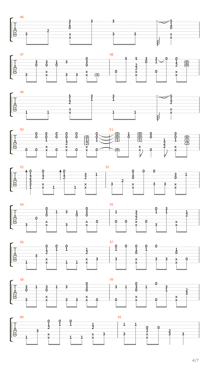 Drive By (arr. by Gabriella Quevedo)吉他谱