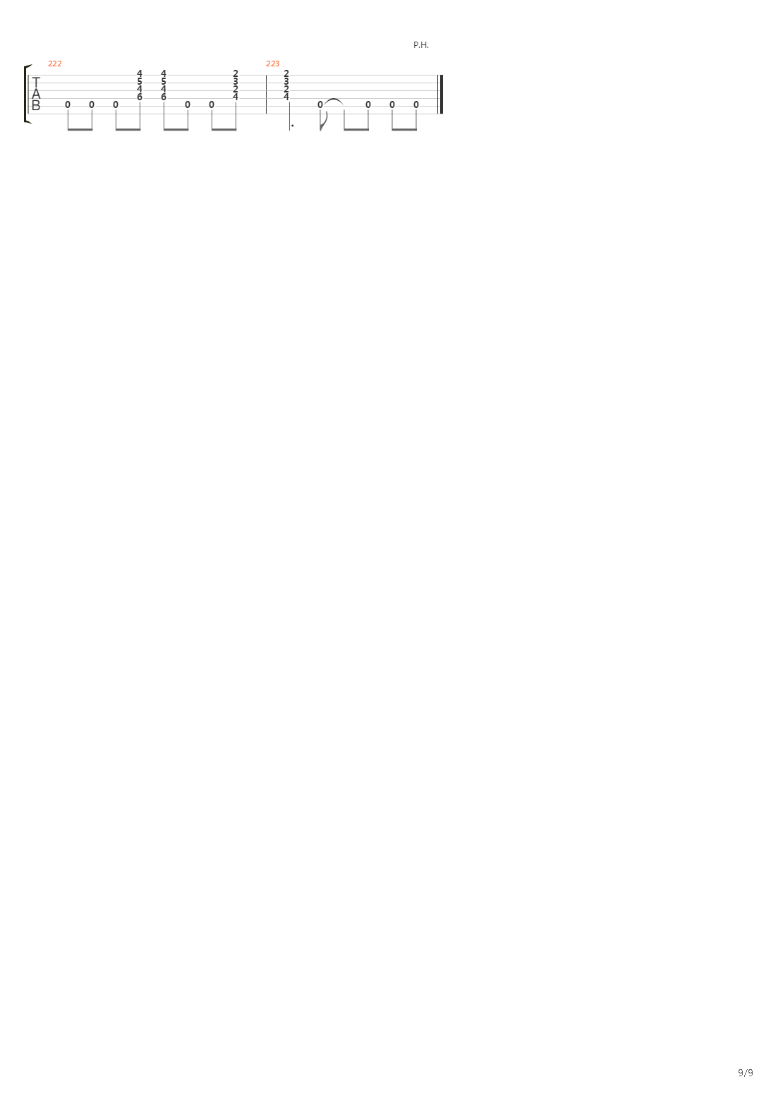5150吉他谱