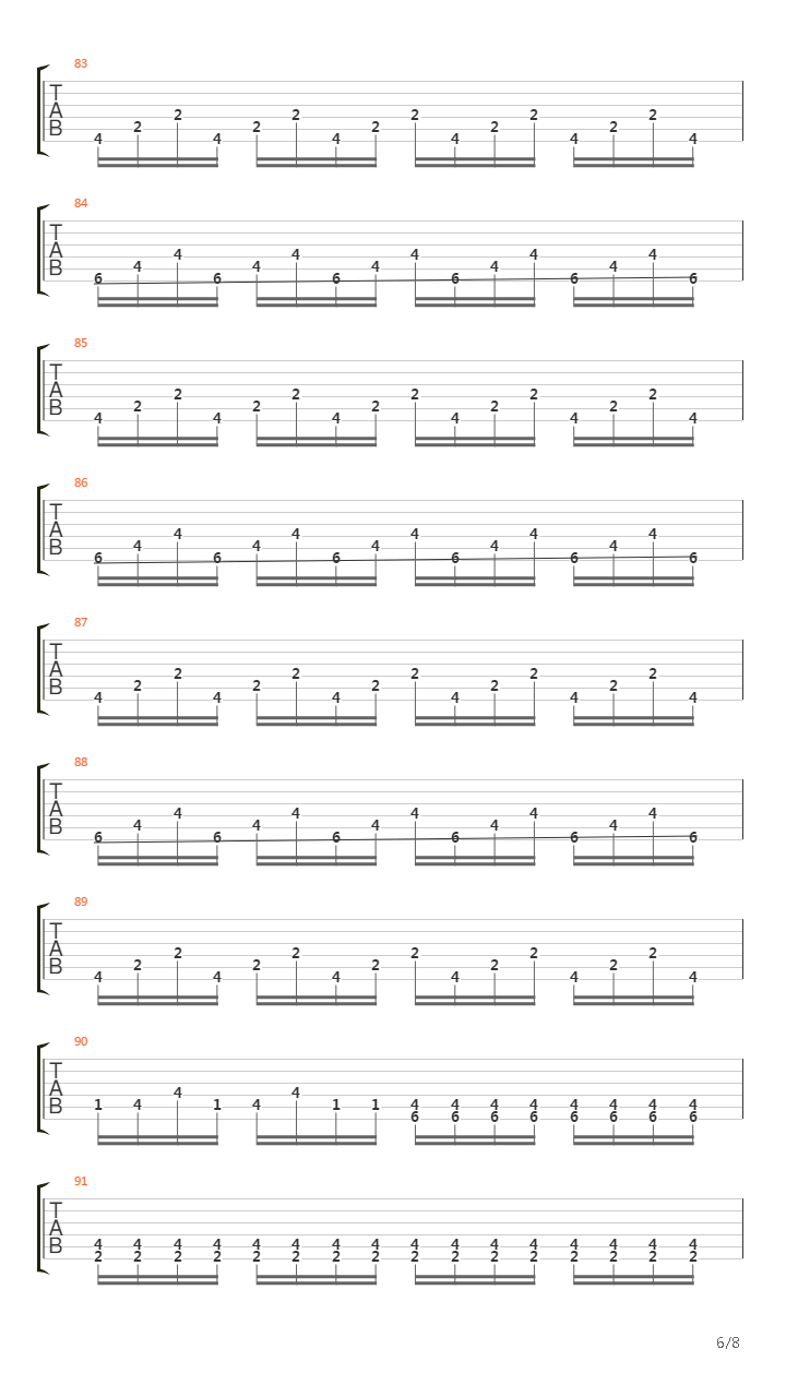 Shapes of Things吉他谱
