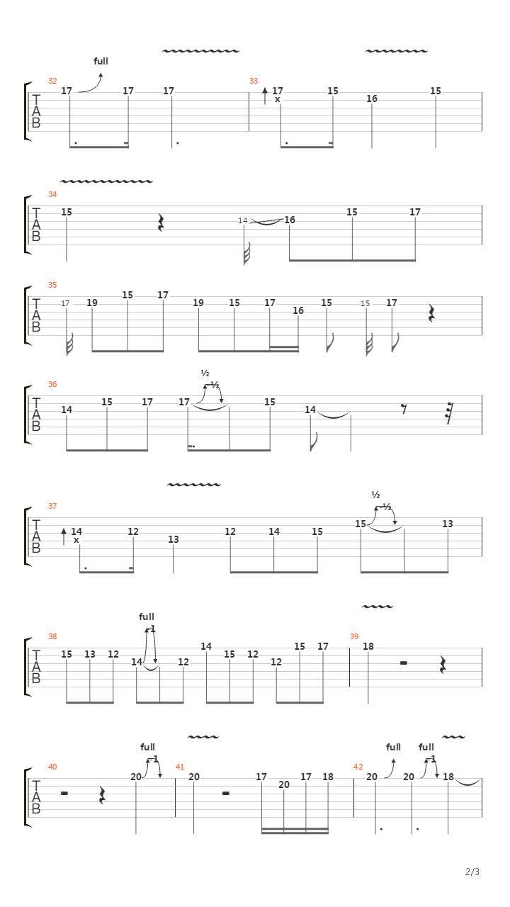 Song For Donna吉他谱