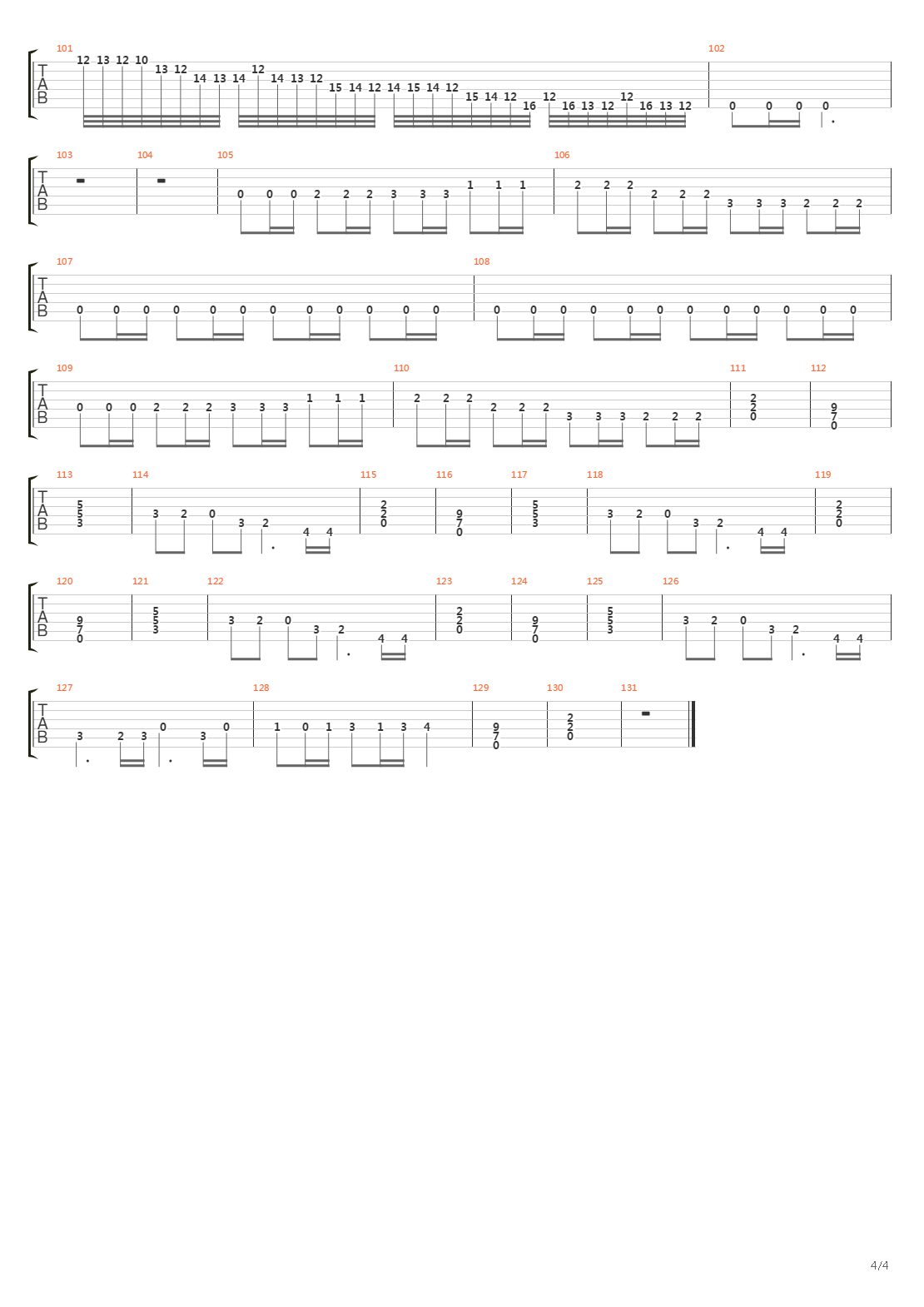 As Above So Below吉他谱