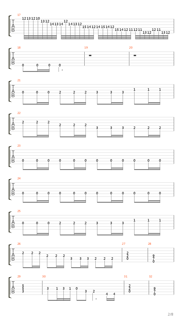 As Above So Below吉他谱