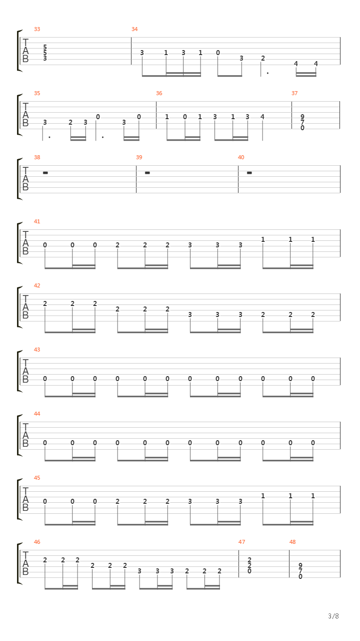 As Above So Below吉他谱