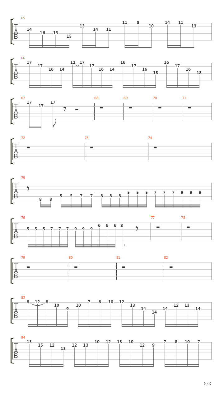 As Above So Below吉他谱