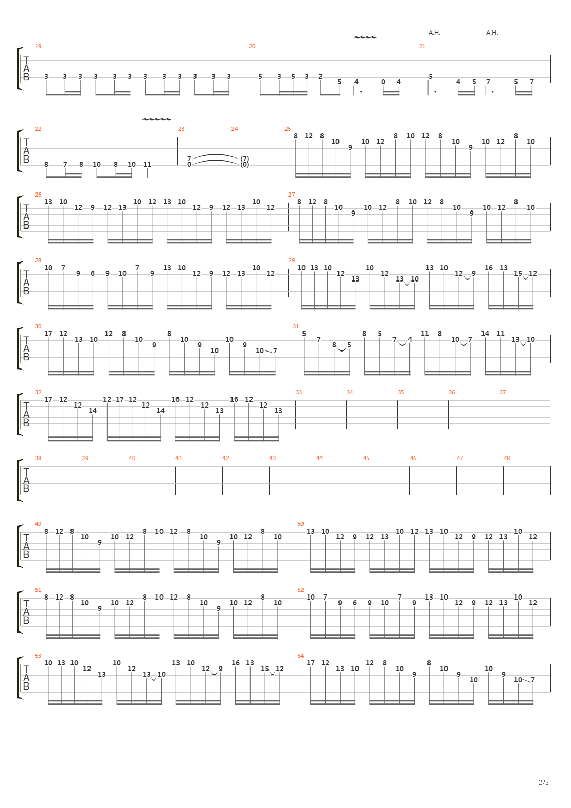 As Above So Below吉他谱