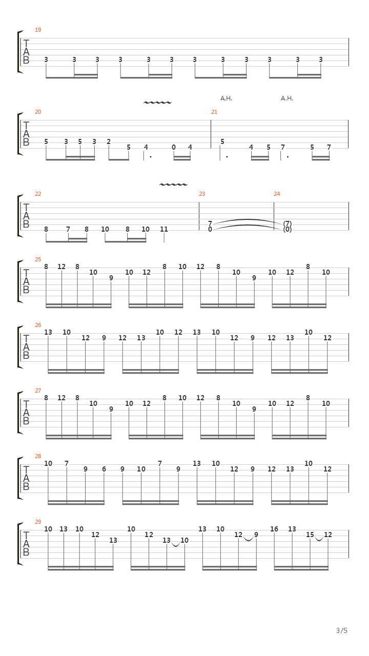 As Above So Below吉他谱