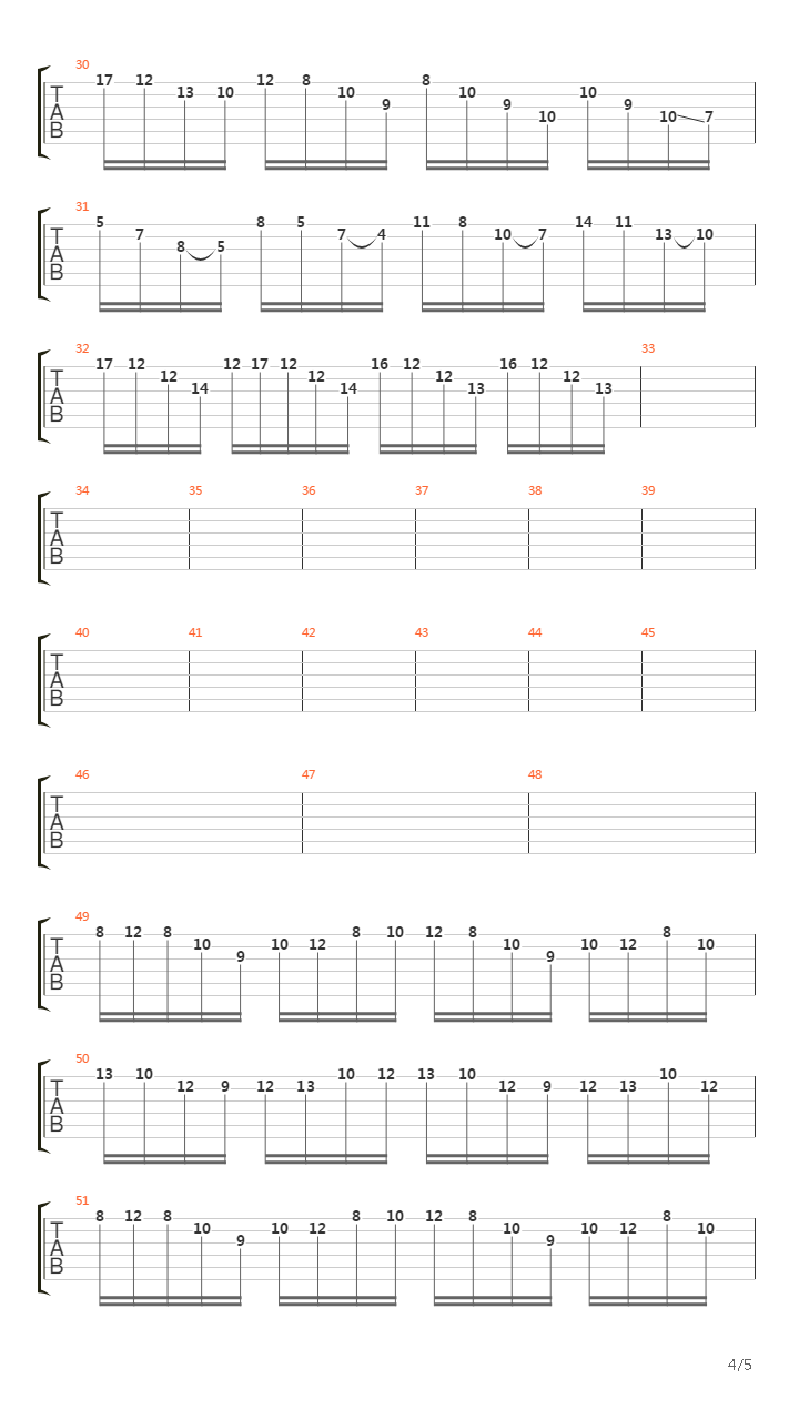 As Above So Below吉他谱