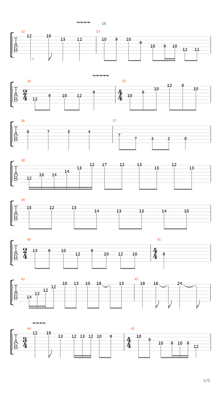 Echo Etude吉他谱