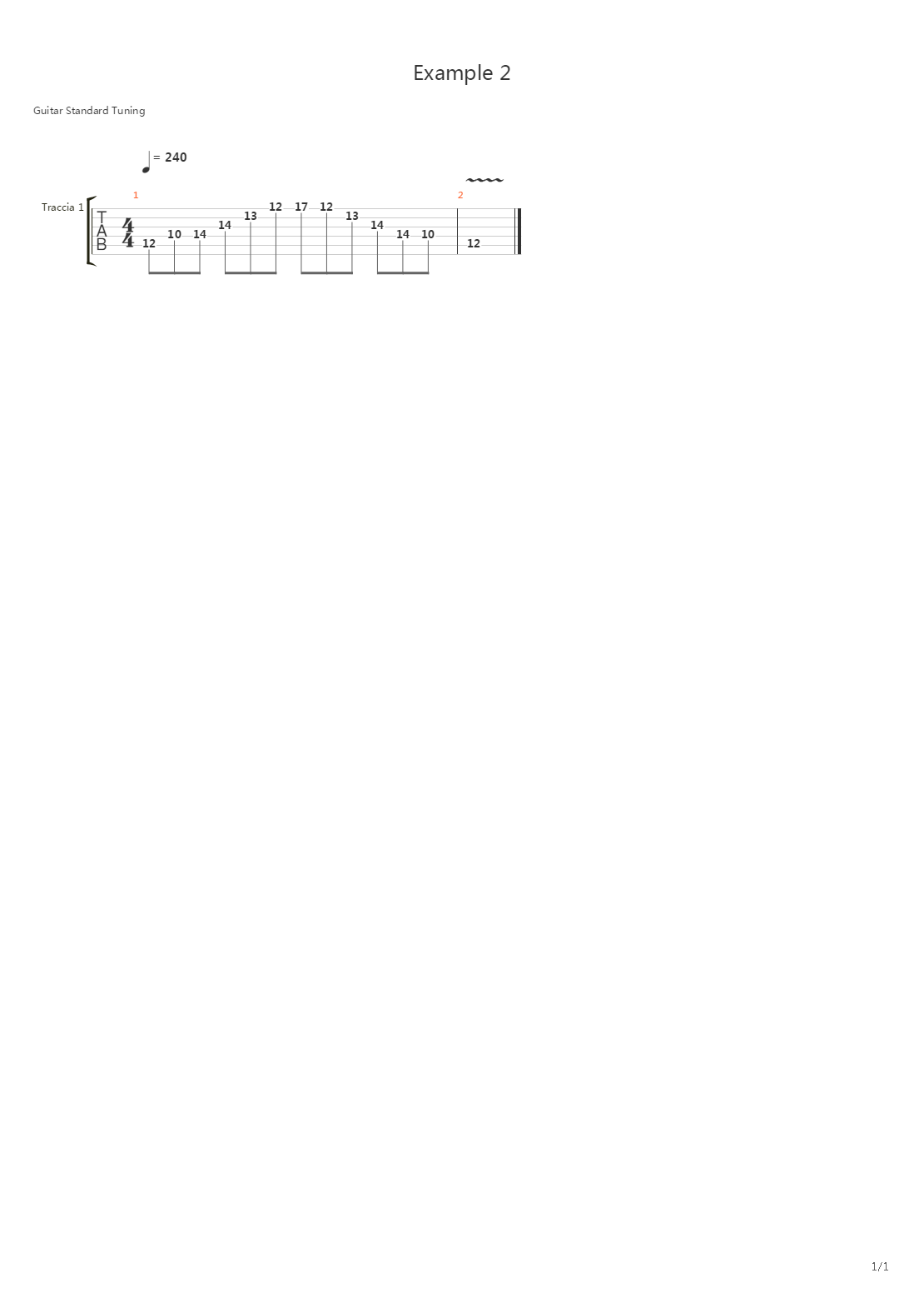 Example 2吉他谱