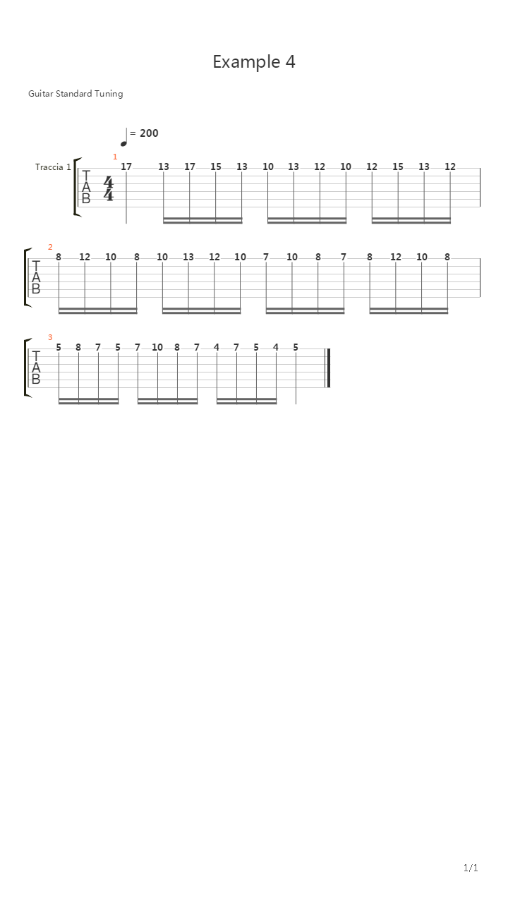 Example 4吉他谱
