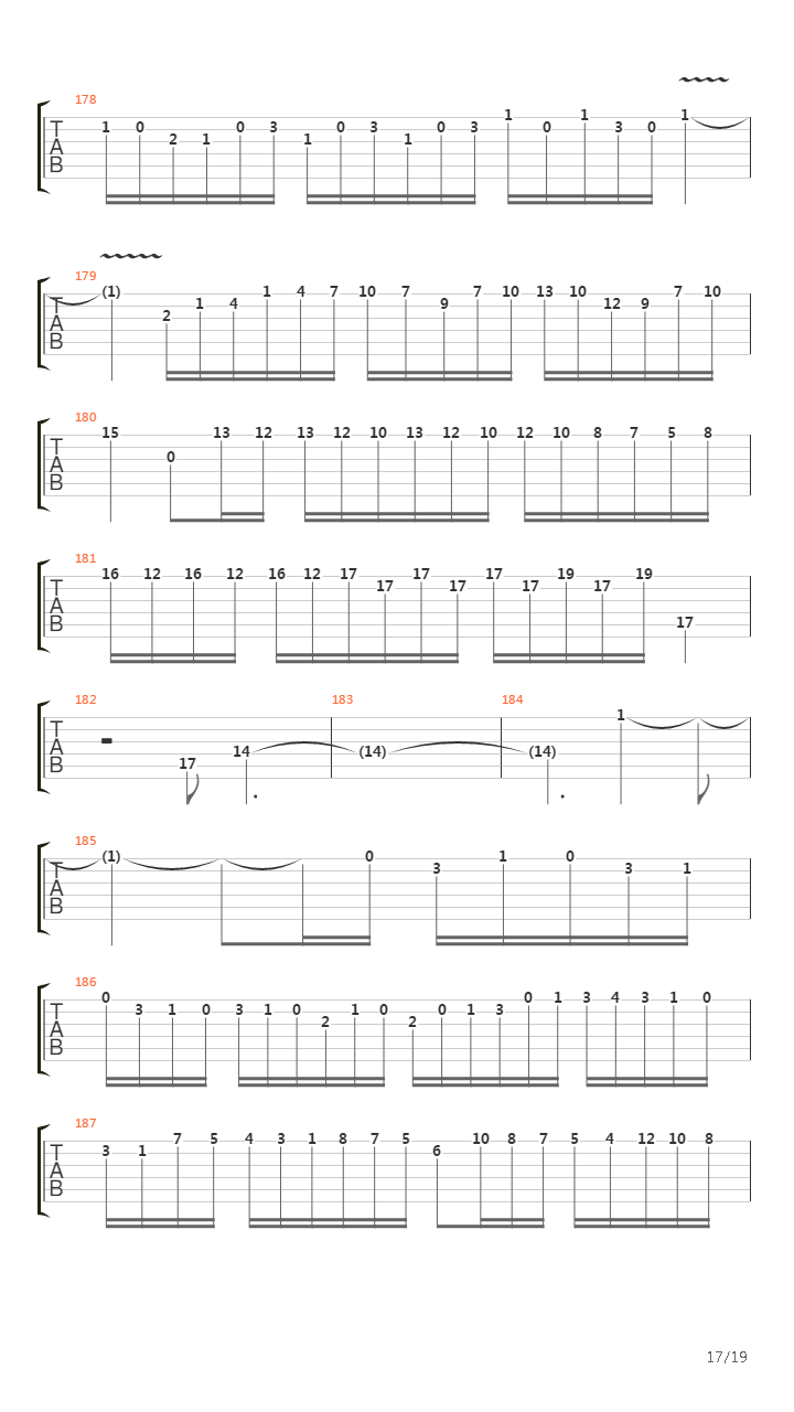 Krakatau吉他谱