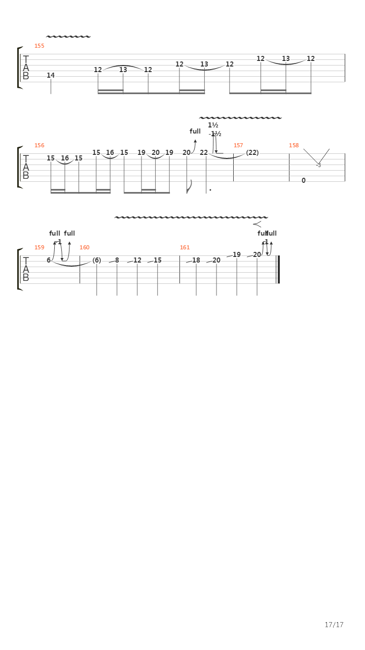 Levithian吉他谱