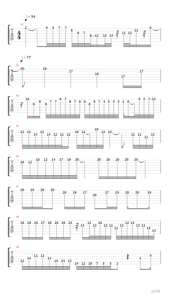 Prelude to april_Toccata吉他谱