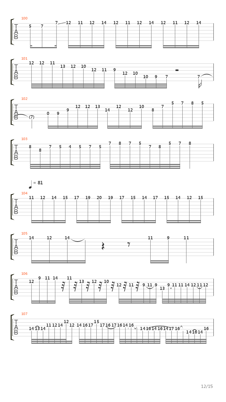 Prelude to april_Toccata吉他谱