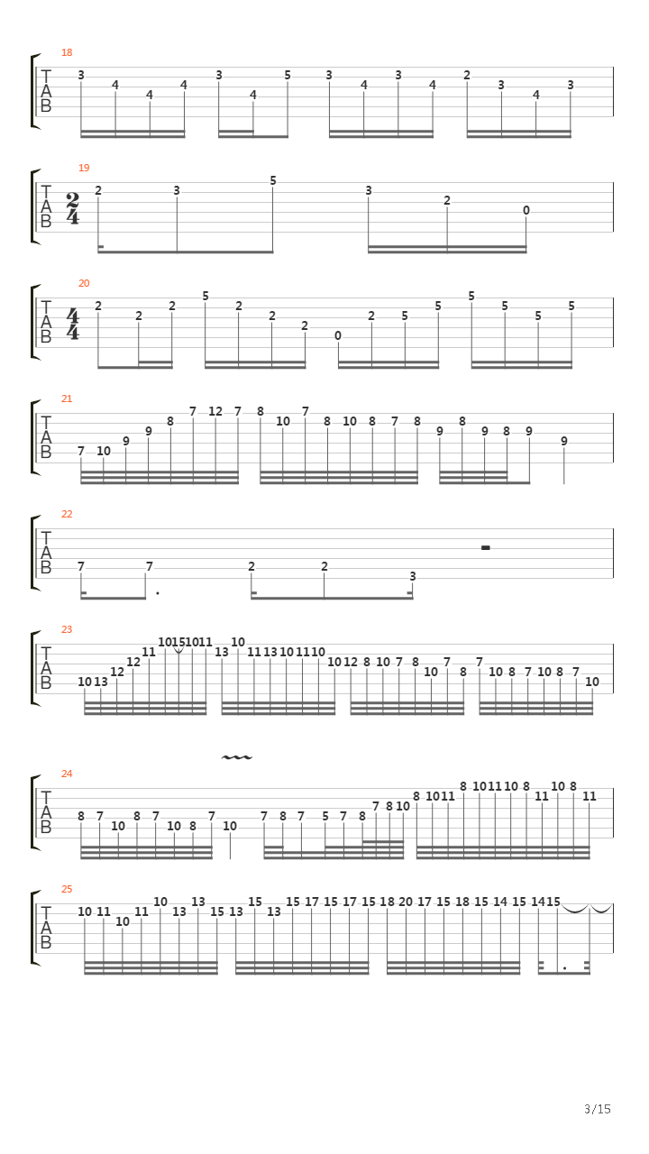 Prelude to april_Toccata吉他谱