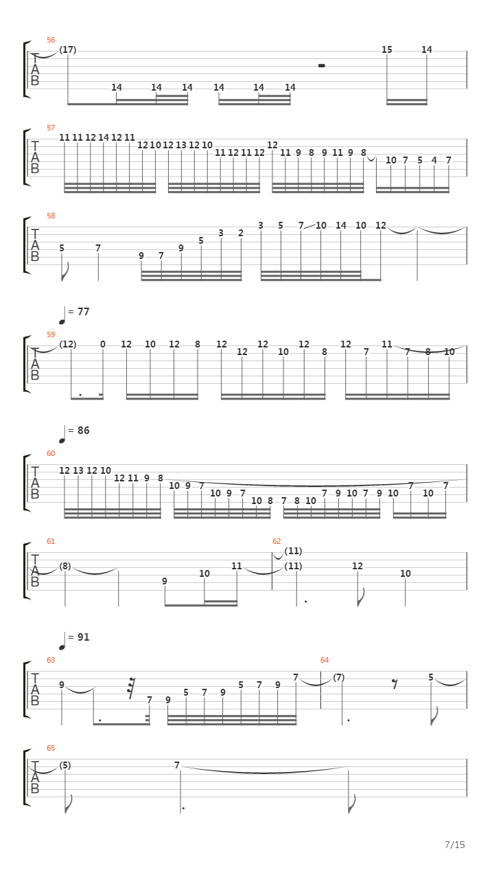 Prelude to april_Toccata吉他谱