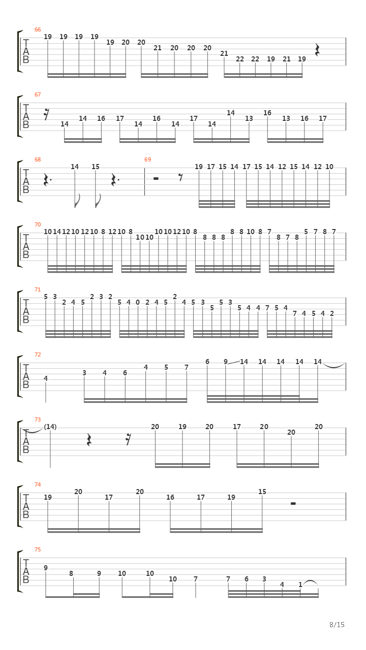 Prelude to april_Toccata吉他谱