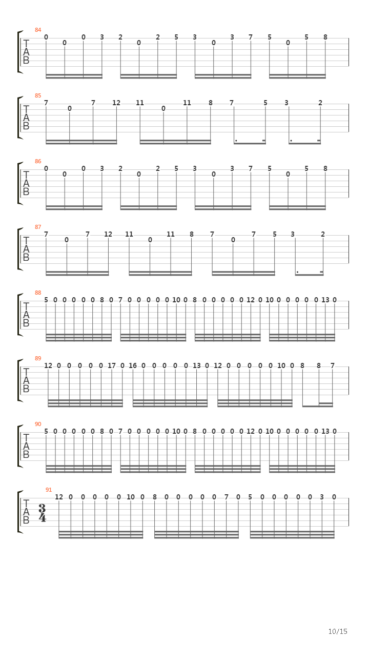 Prelude to april_Toccata吉他谱