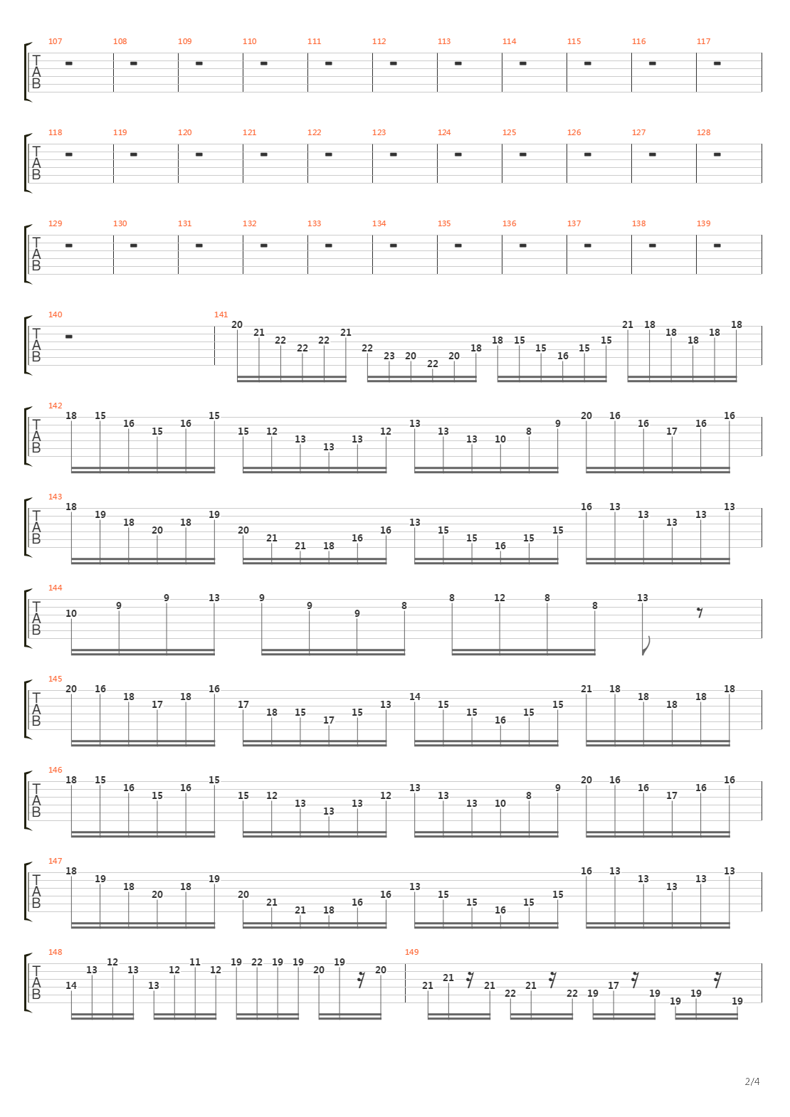 The 7th Sign吉他谱