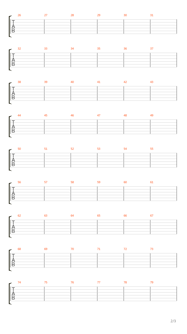 Trilogy Suite 3吉他谱