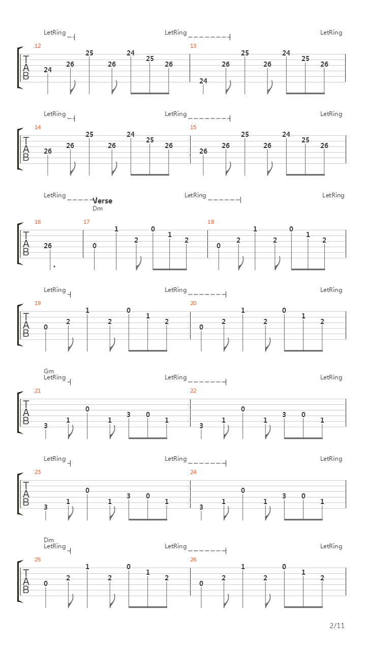 Never-ending Story吉他谱