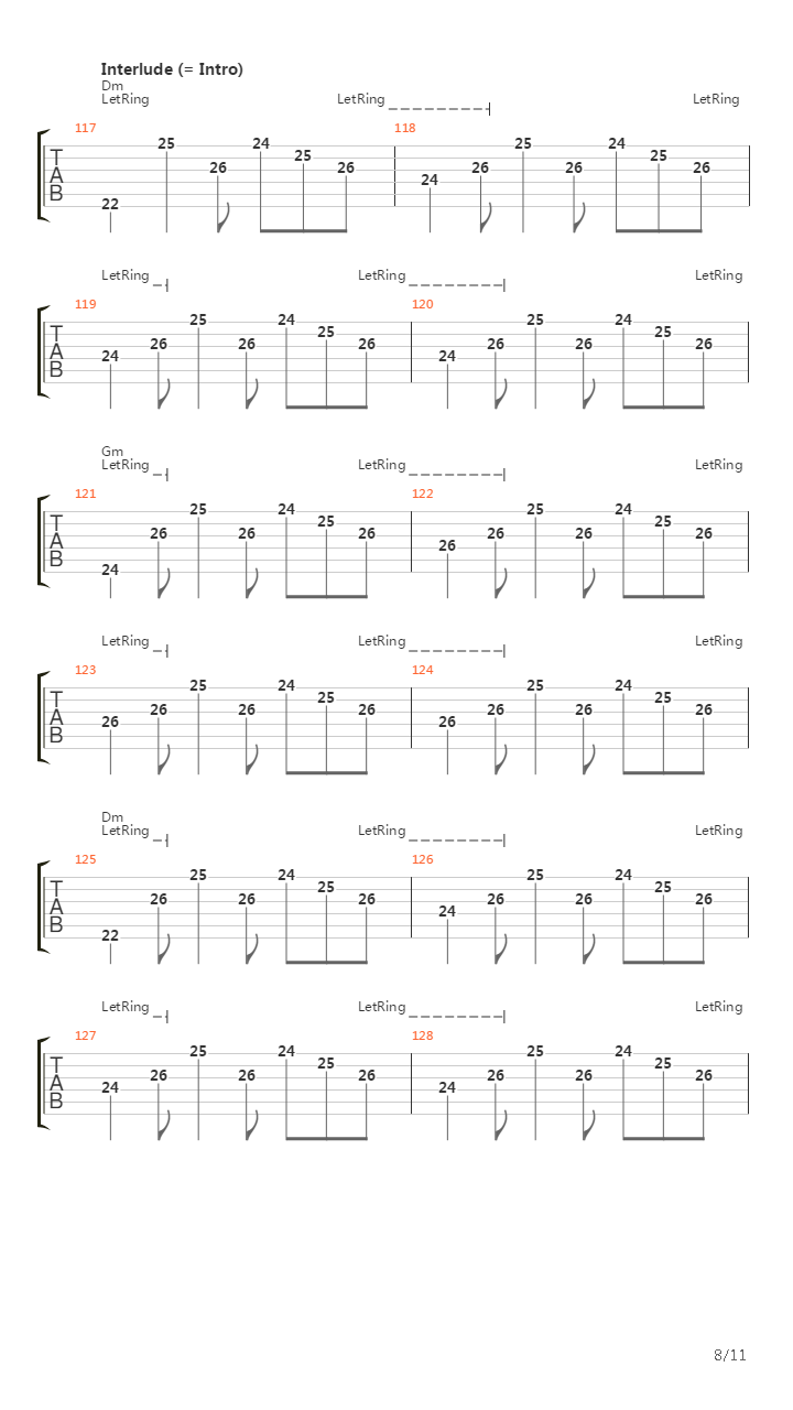 Never-ending Story吉他谱