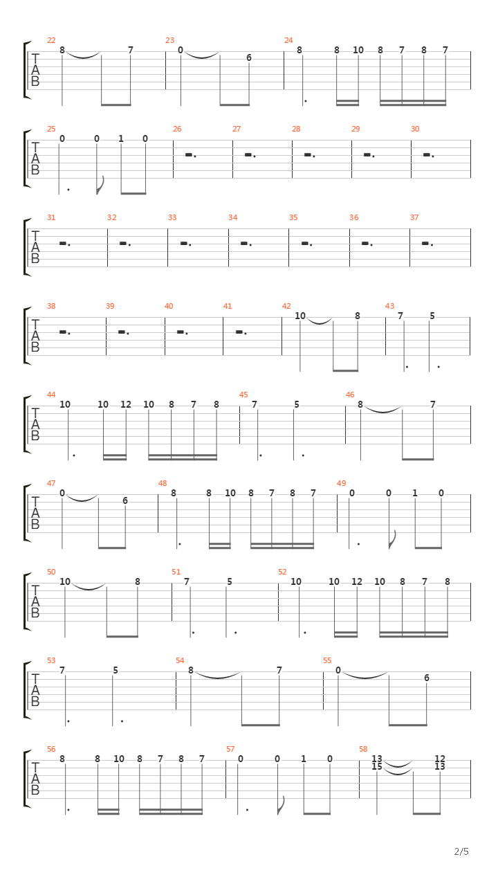 La Valse dAmelie吉他谱