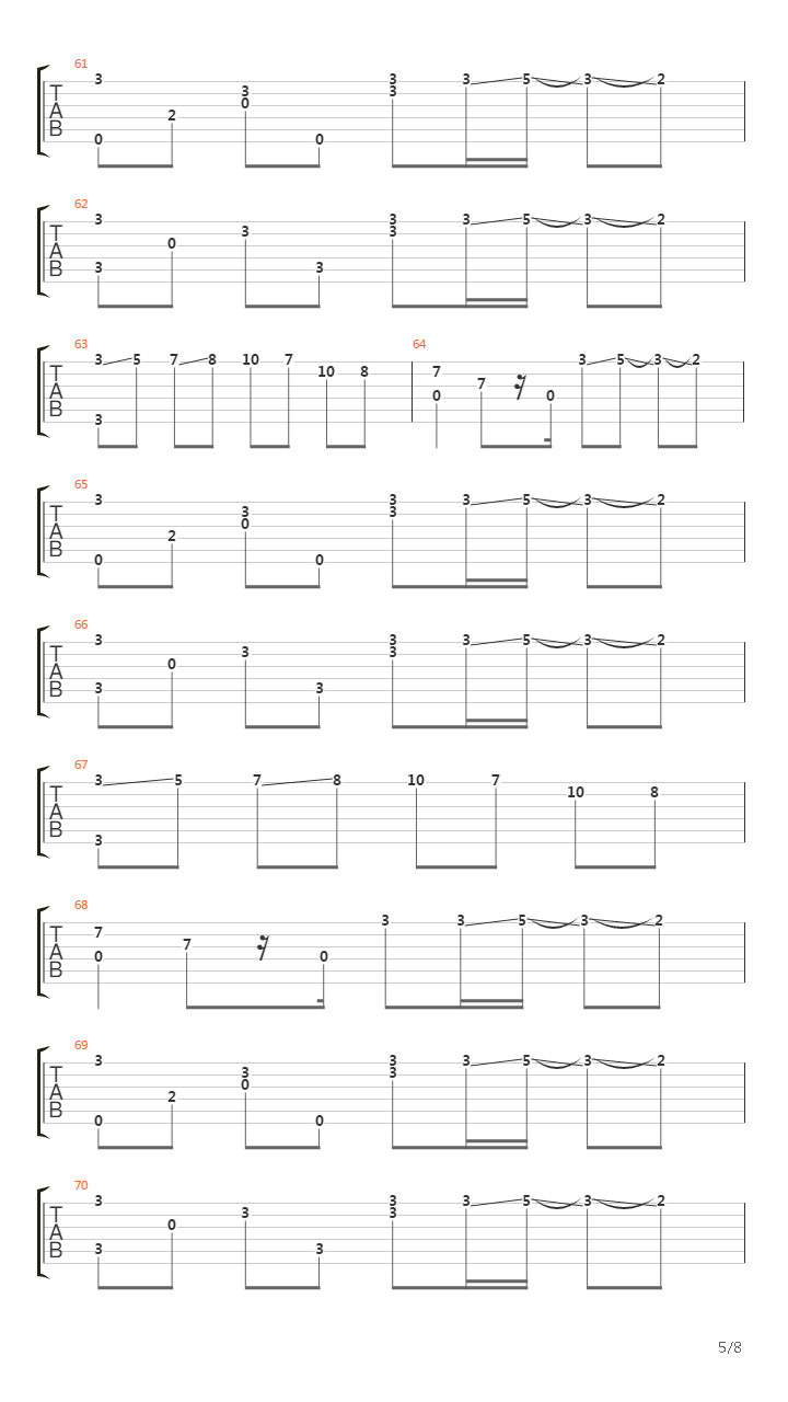 River Flows In You (15)吉他谱