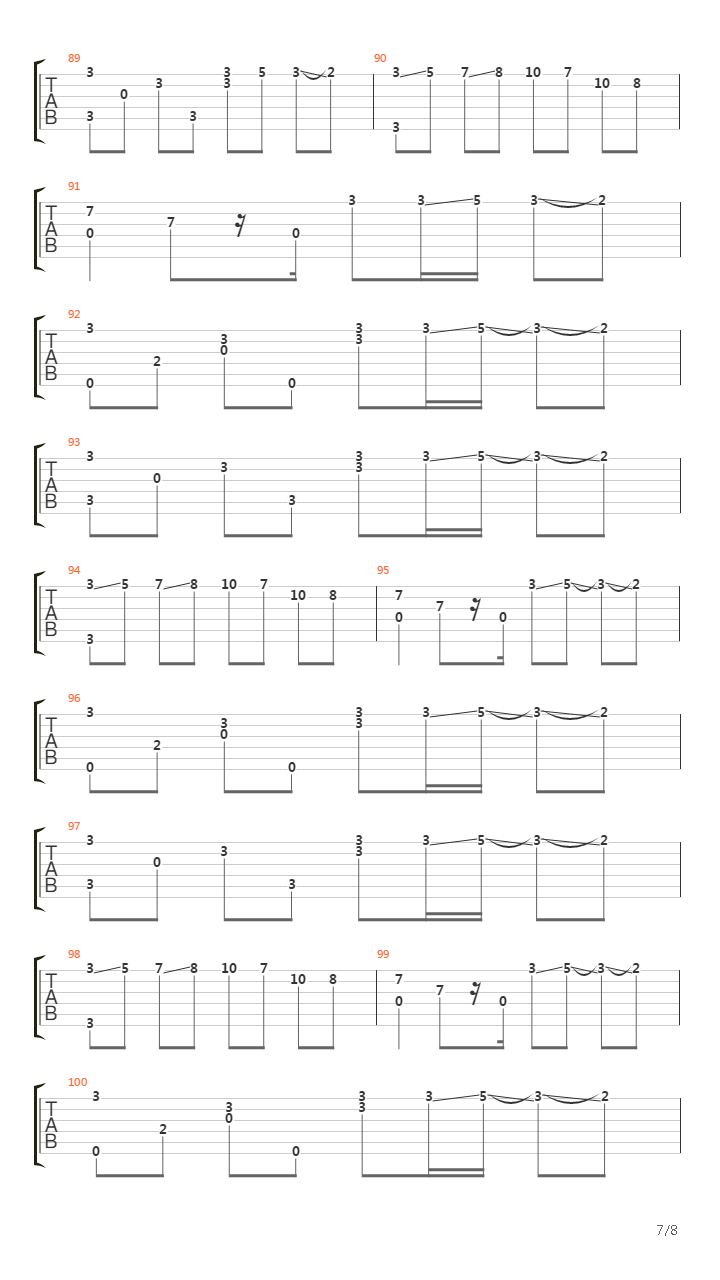 River Flows In You (15)吉他谱