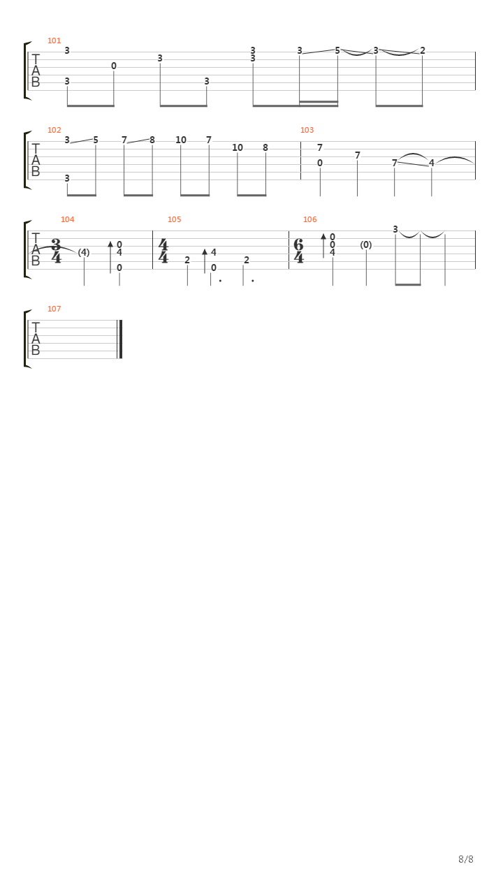 River Flows In You (15)吉他谱