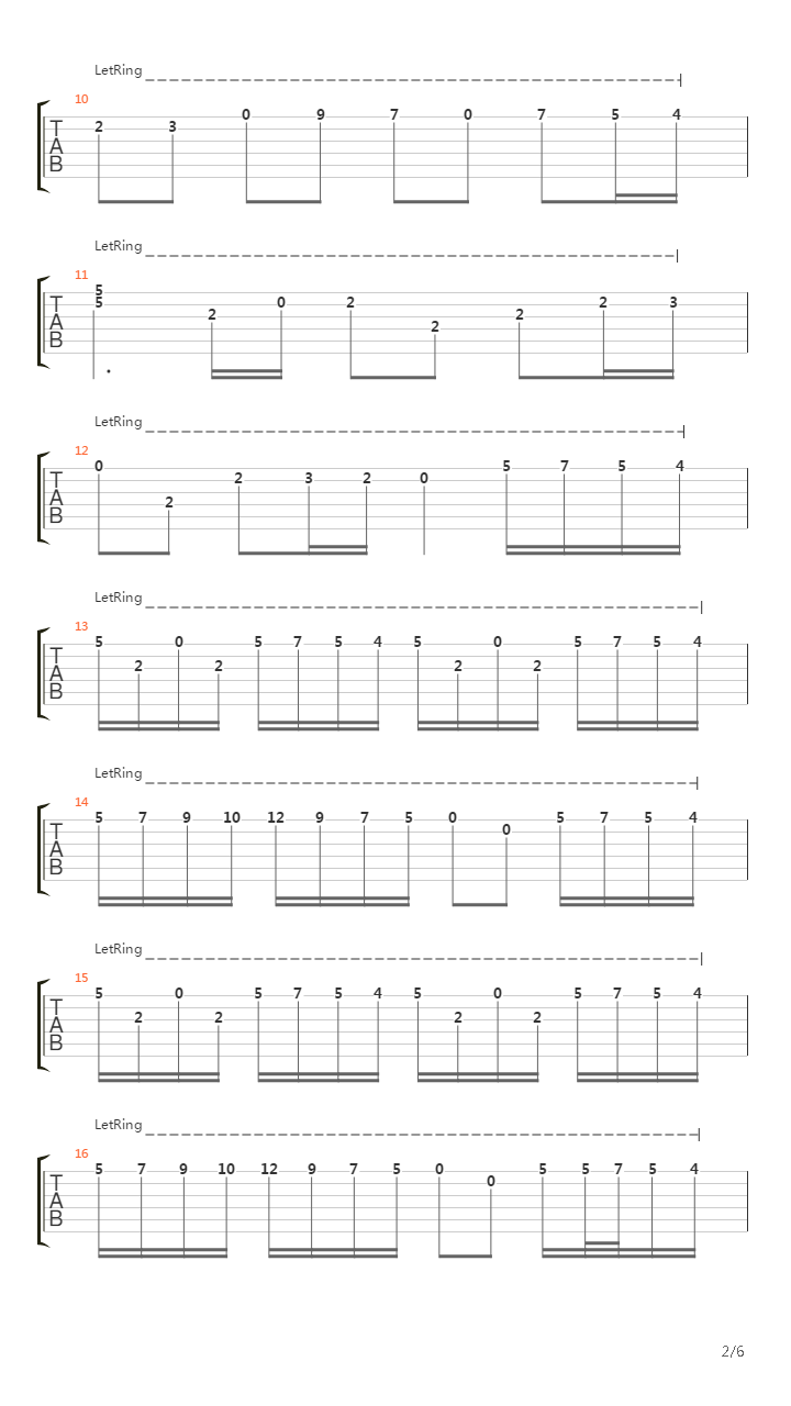 River Flows In You吉他谱