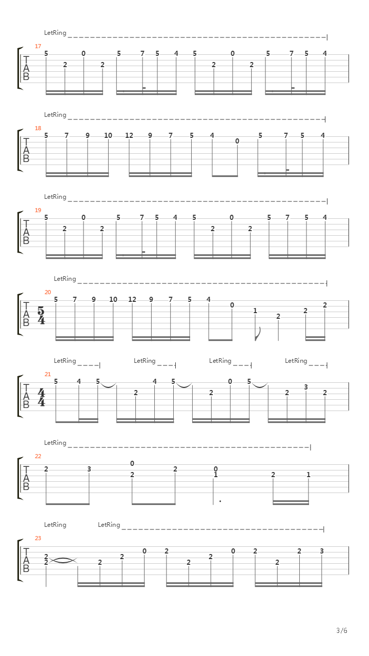 River Flows In You吉他谱