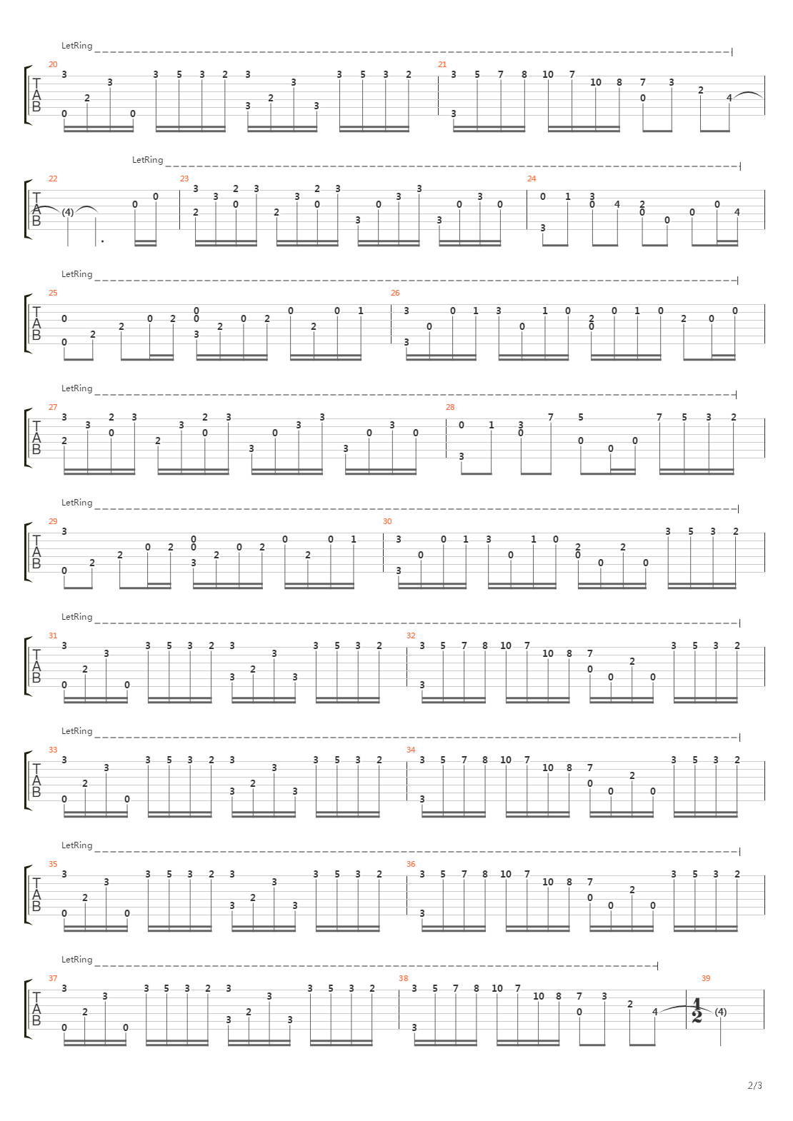 River Flows In You吉他谱