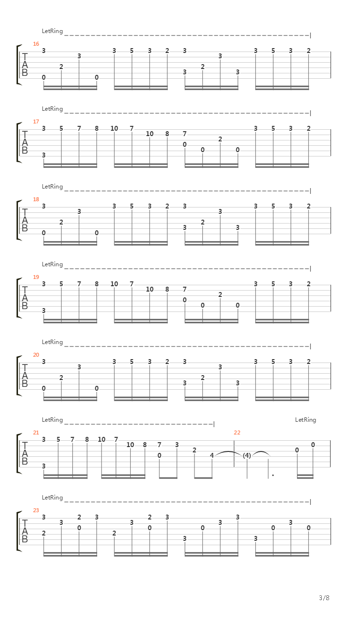 River Flows In You吉他谱