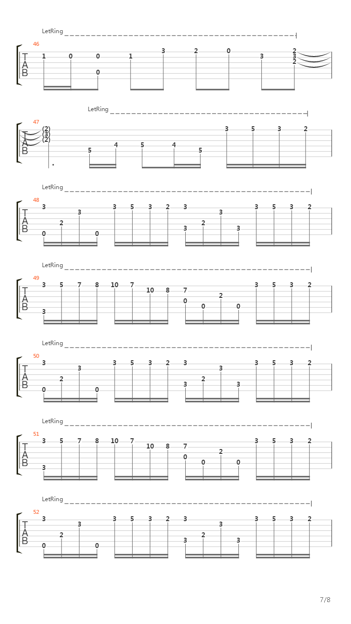 River Flows In You吉他谱